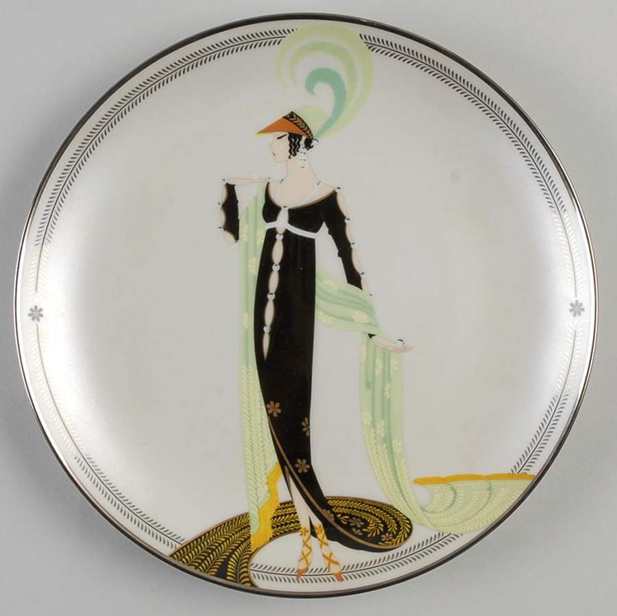 House of Erte' Directoire - No Box by Franklin Mint-1