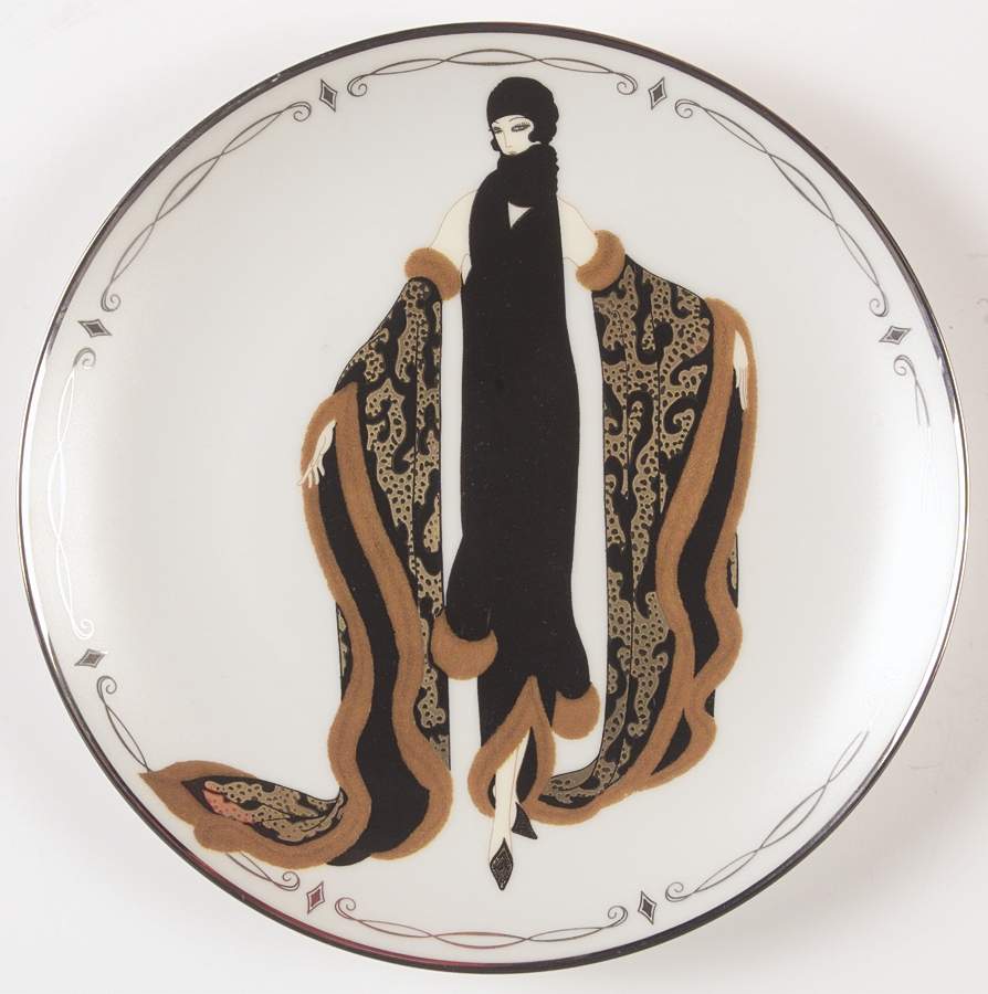 House of Erte' Mystic - No Box by Franklin Mint-1