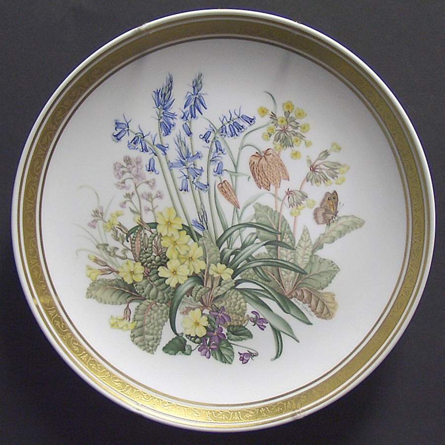 International Gallery Flowers English Spring Wildflowers - No Box by Franklin Mint-1