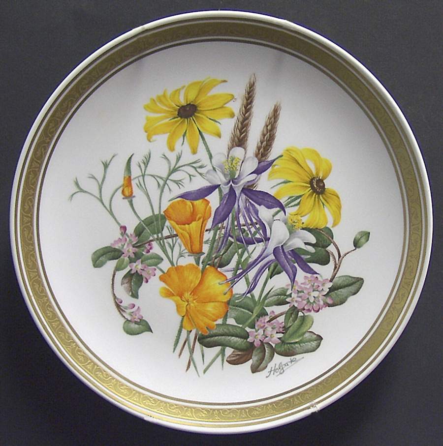 International Gallery Flowers American Wildflowers - No Box by Franklin Mint-1