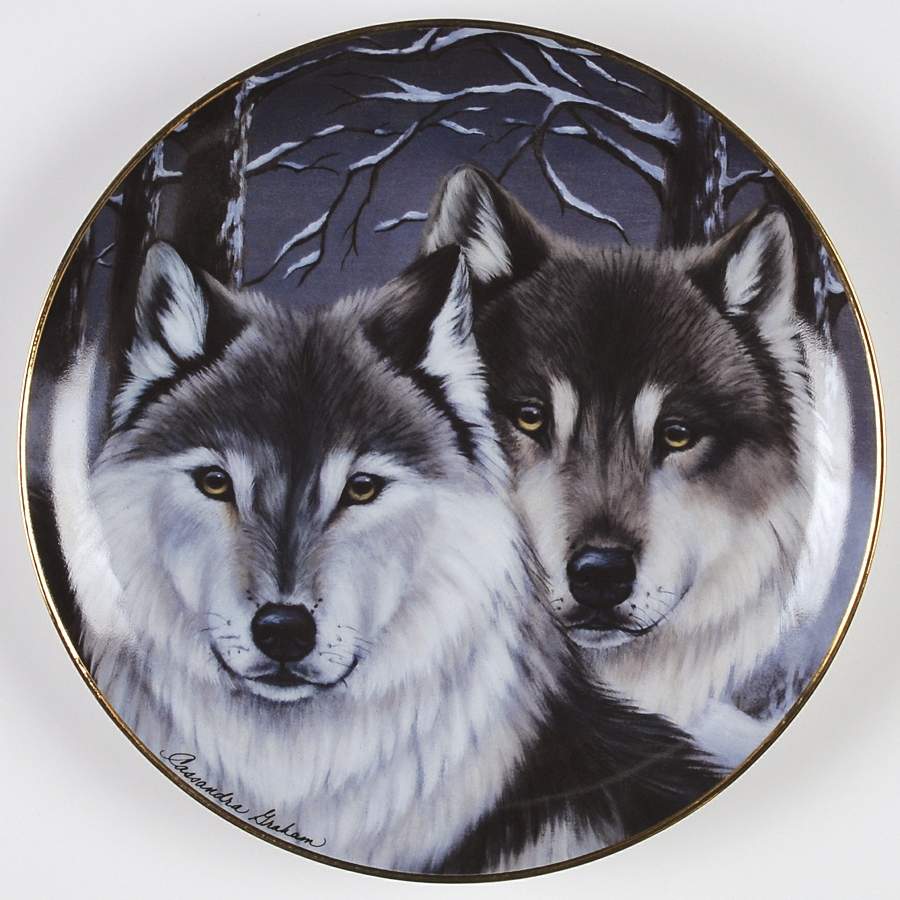 International Wildlife Coalition Eyes Of Winter - No Box by Franklin Mint-1