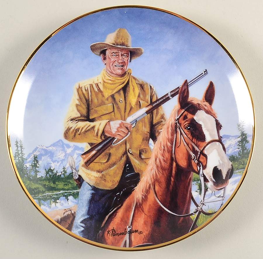 John Wayne-The Legend Lives On High Country - No Box by Franklin Mint-1
