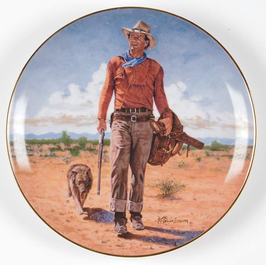 John Wayne-The Legend Lives On Hondo Lane-Cavalry Scout - No Box by Franklin Mint-1