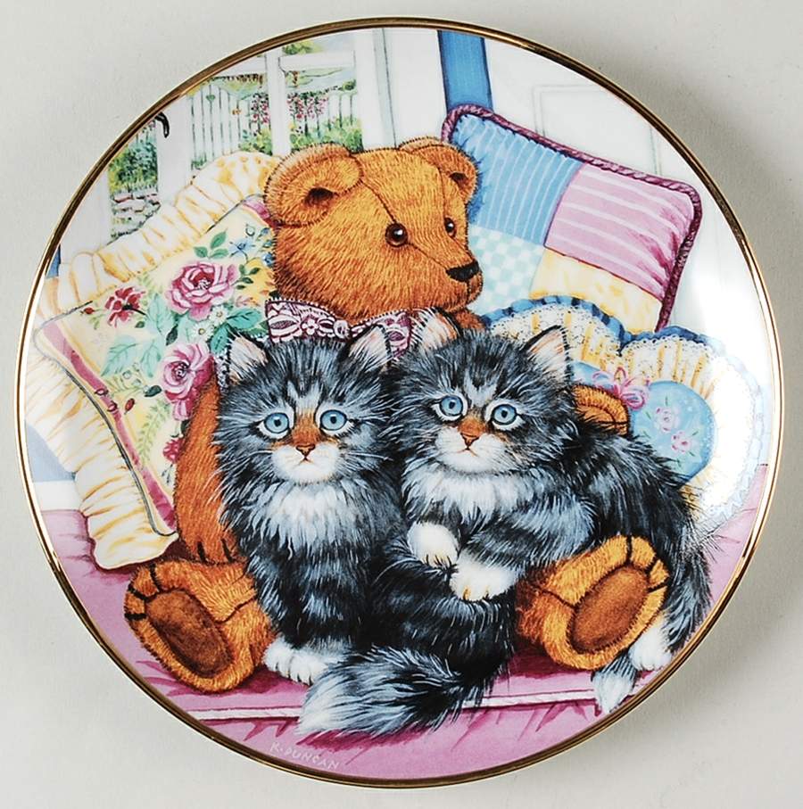 Kitten Capers Cozy Companions - No Box by Franklin Mint-1