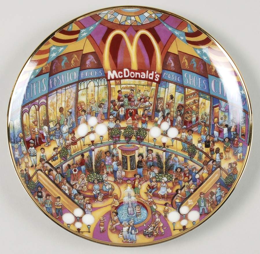 Mcdonalds Gold Moments Golden Showcase - No Box by Franklin Mint-1