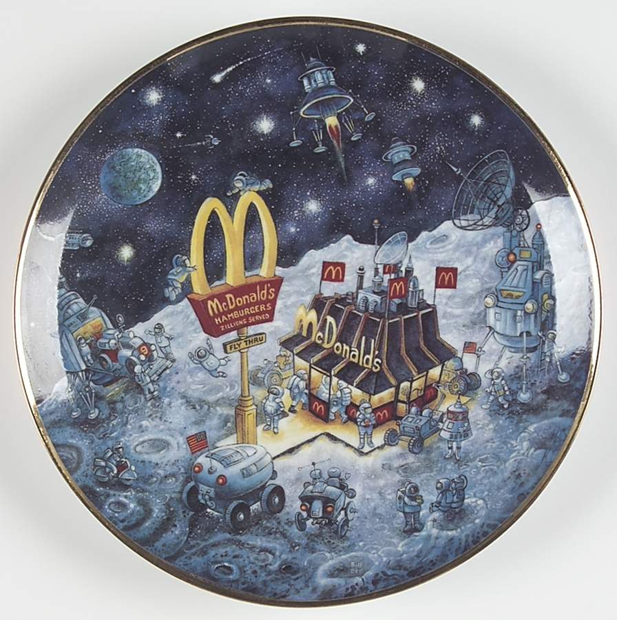 Mcdonalds Gold Moments Golden Dreams - No Box by Franklin Mint-1