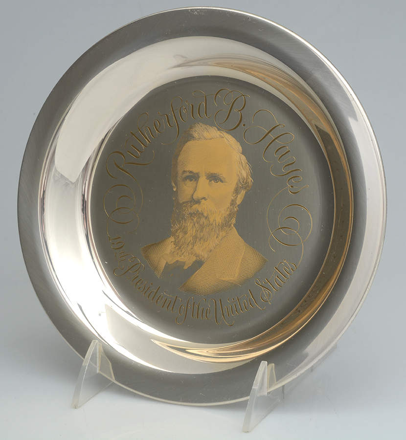 Presidential Plates Rutherford B. Hayes-19th President - No Box by Franklin Mint-1