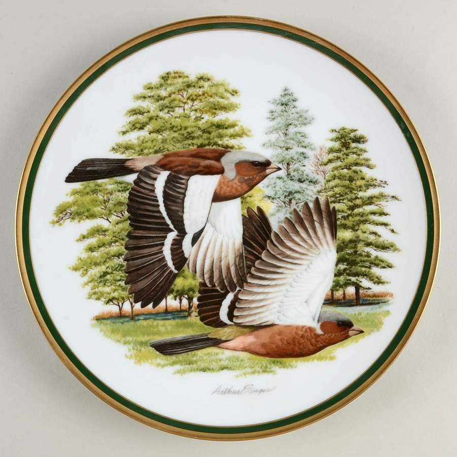Woodland Birds Of The World Chaffinch - No Box by Franklin Mint-1