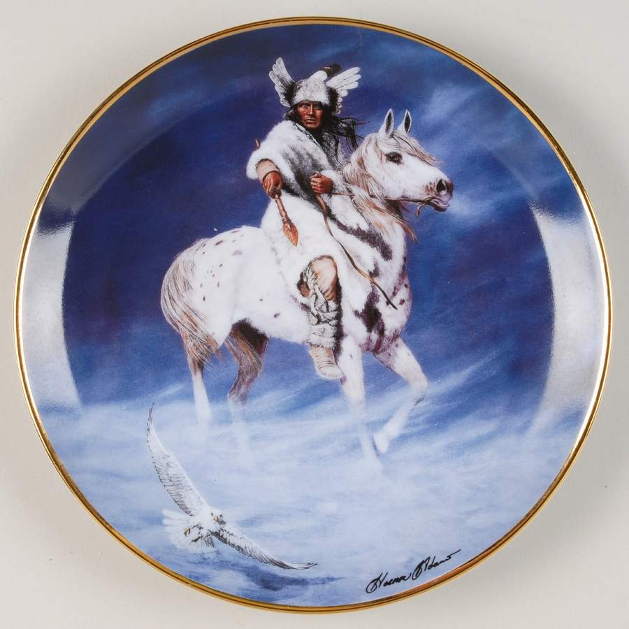 Western Heritage Museum Spirit Spirit Of The Winter Hawk - No Box by Franklin Mint-1
