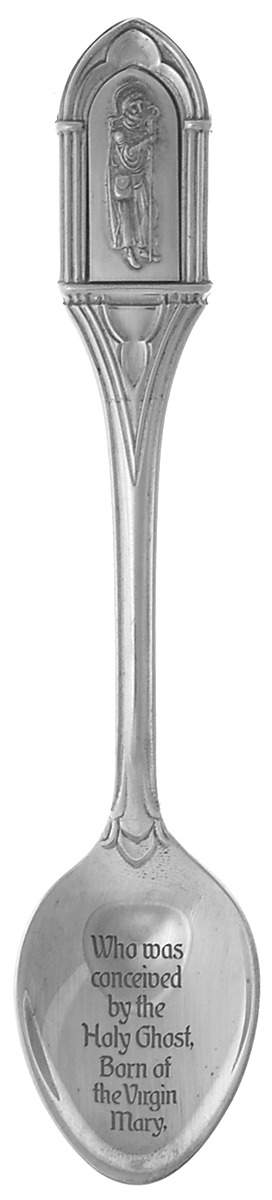 12 Apostles Spoons James-The Greater - No Box by Franklin Mint-1