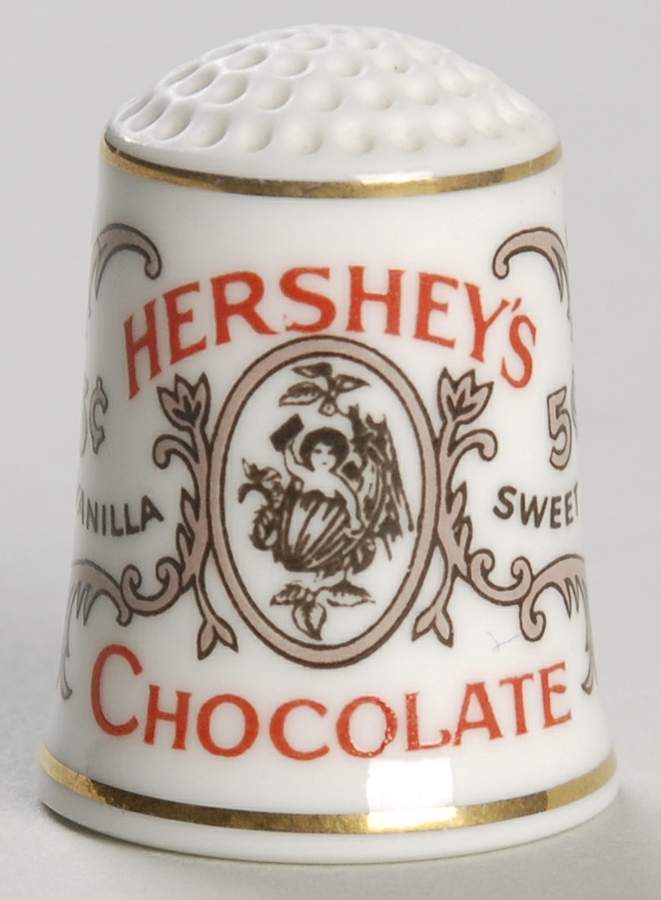 Country Store Thimbles Hershey's Chocolate Syrup - No Box by Franklin Mint-1