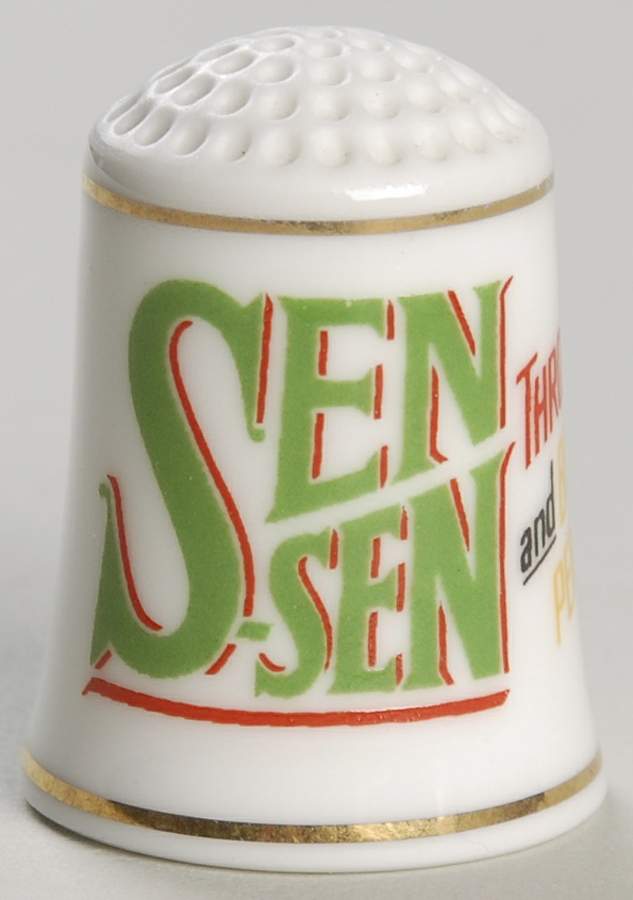 Country Store Thimbles Sen Sen - No Box by Franklin Mint-1
