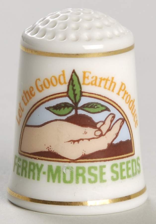 Country Store Thimbles Ferry-Morse Seeds - No Box by Franklin Mint-1