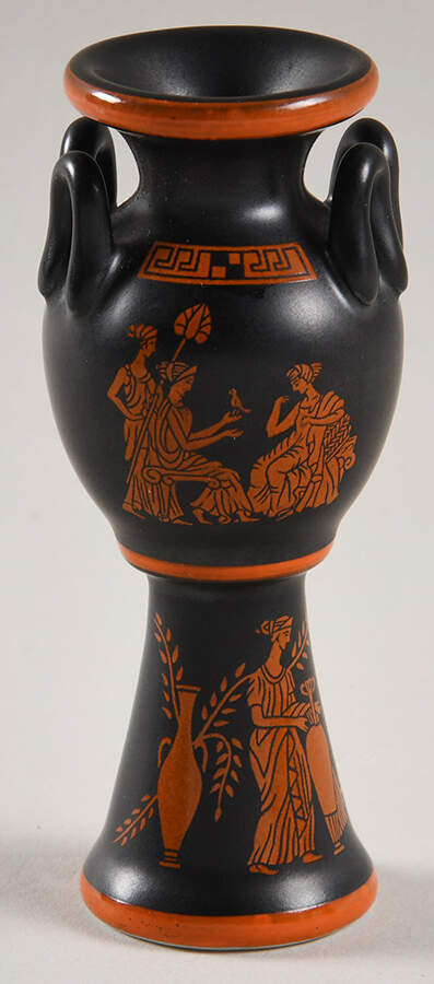 Treasures of Greece Roman Greek Miniature Urn Vase - No Box by Franklin Mint-1