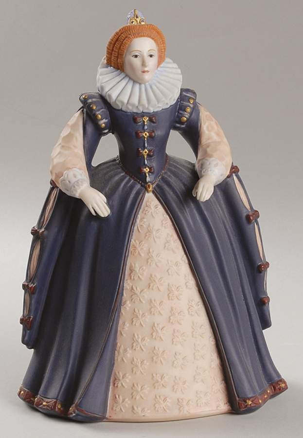 Great Queens of History Elizabeth I - No Box by Franklin Mint-1