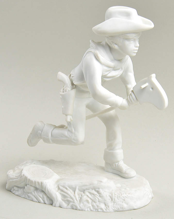 Joys of Childhood Ride 'Em Cowboy - Boxed by Franklin Mint-1