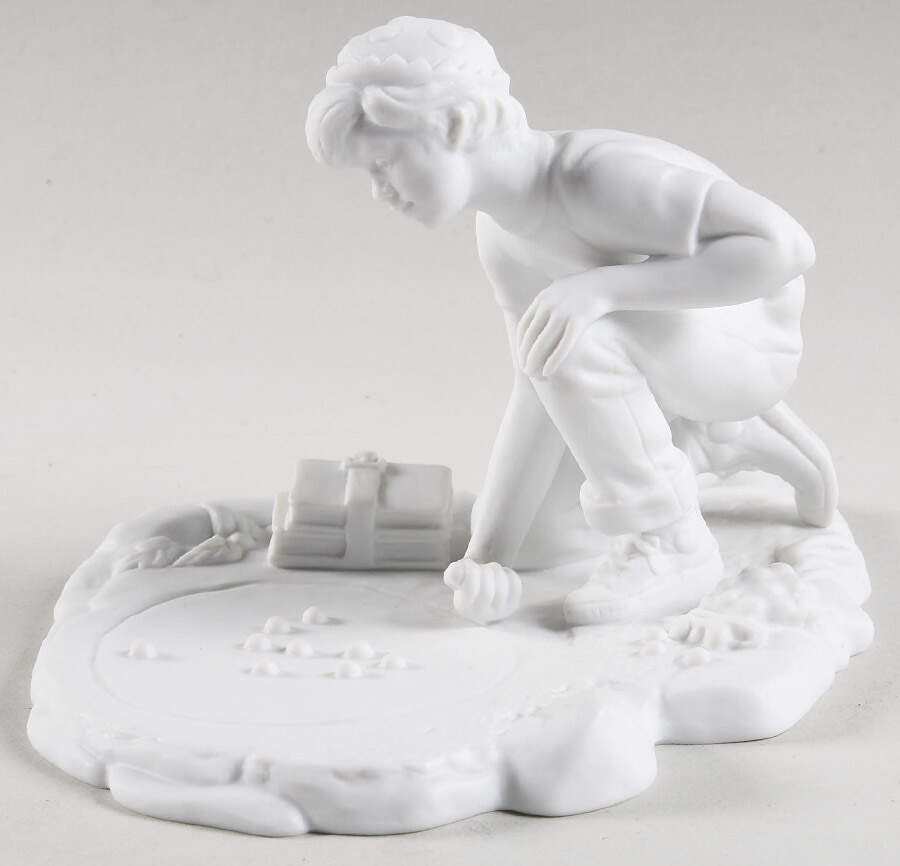 Joys of Childhood The Marble Champ - No Box by Franklin Mint-1