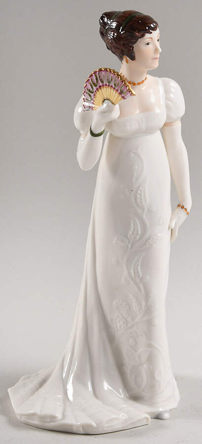 Museum of Costume Charlotte-The Quadrille - No Box by Franklin Mint-1