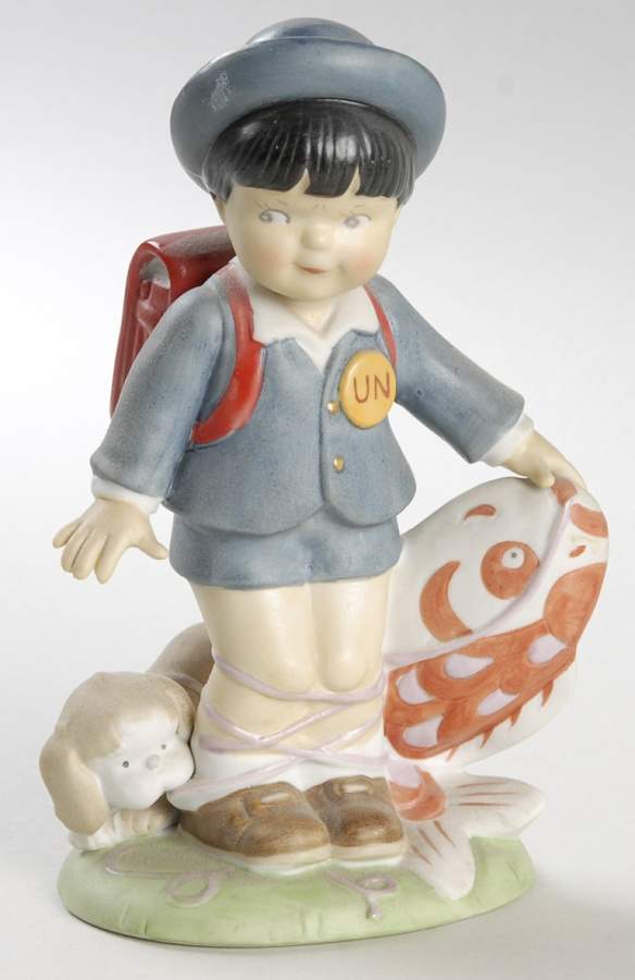 United Nations Children Taro From Japan - No Box by Franklin Mint-1