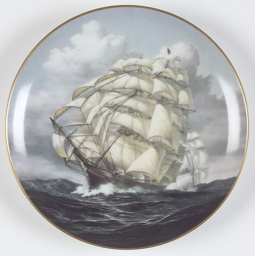 Great Clipper Ships Ariel - Boxed by Franklin Mint-1