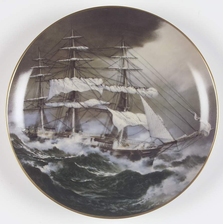 Great Clipper Ships Nightingale - Boxed by Franklin Mint-1