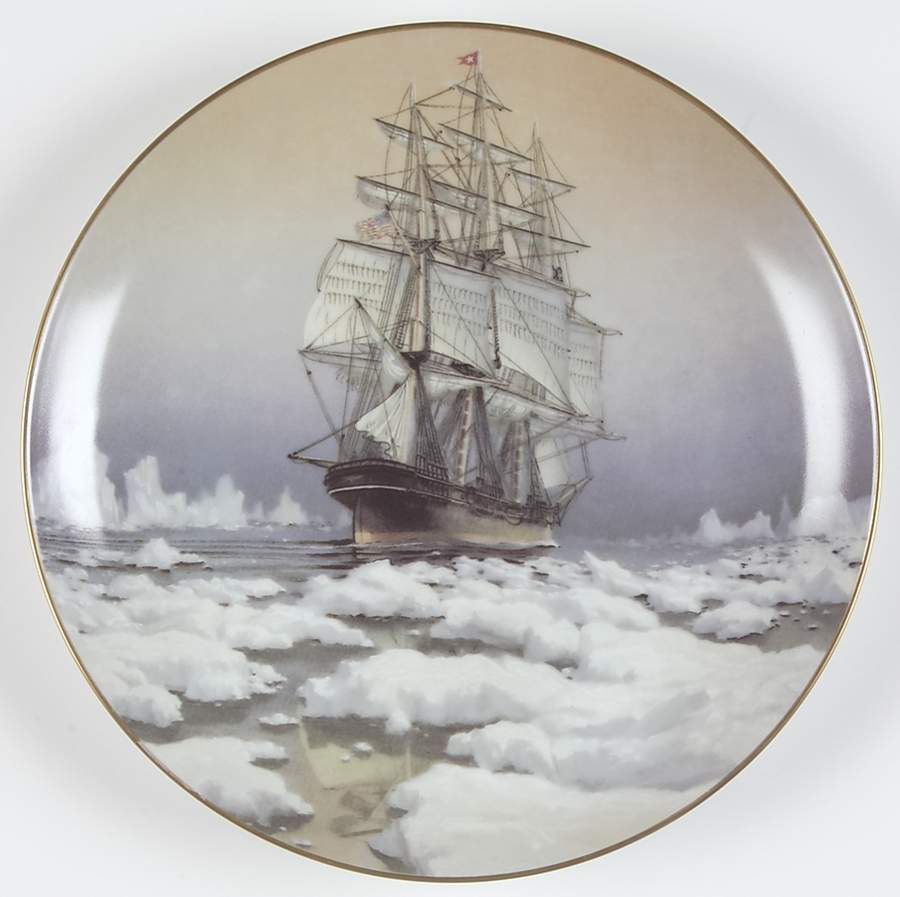 Great Clipper Ships Red Jacket - Boxed by Franklin Mint-1
