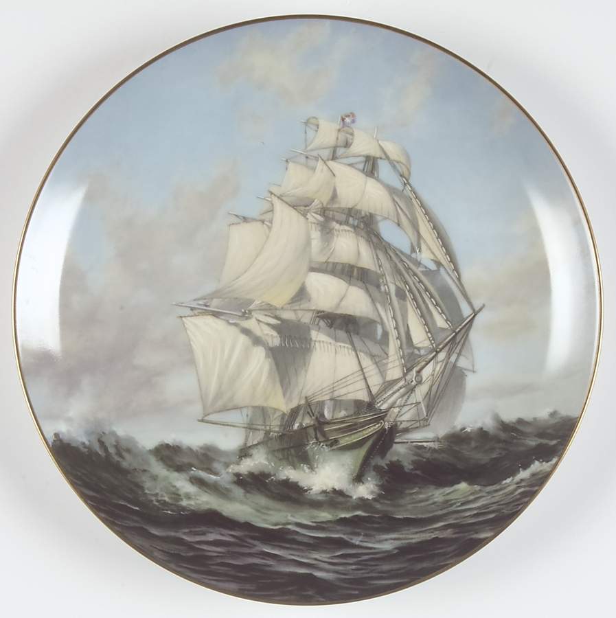 Great Clipper Ships Thermopylae - Boxed by Franklin Mint-1
