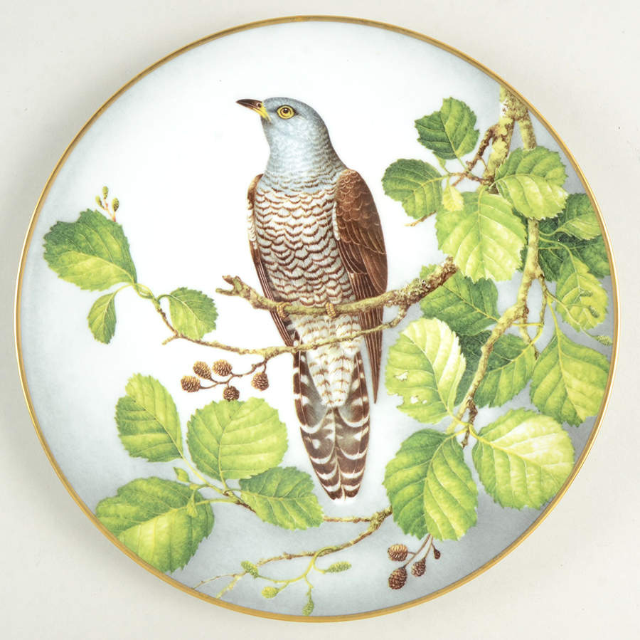 Wild Birds of the World Cuckoo - No Box by Franklin Mint-1