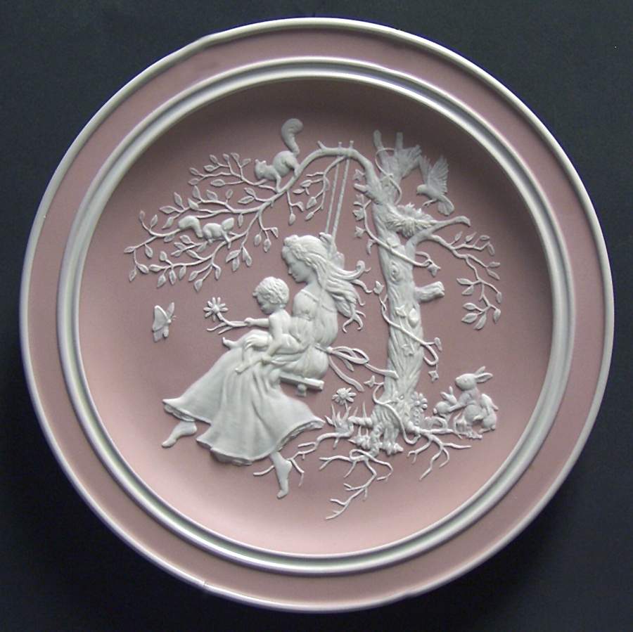Mother's Day Mother On Swing - No Box by Franklin Mint-1