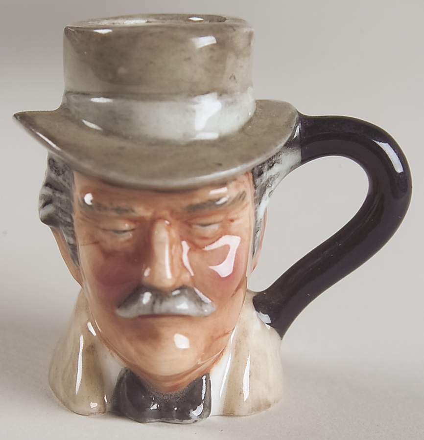 Mini Character Jugs Dr. Watson - Boxed by Franklin Mint-1