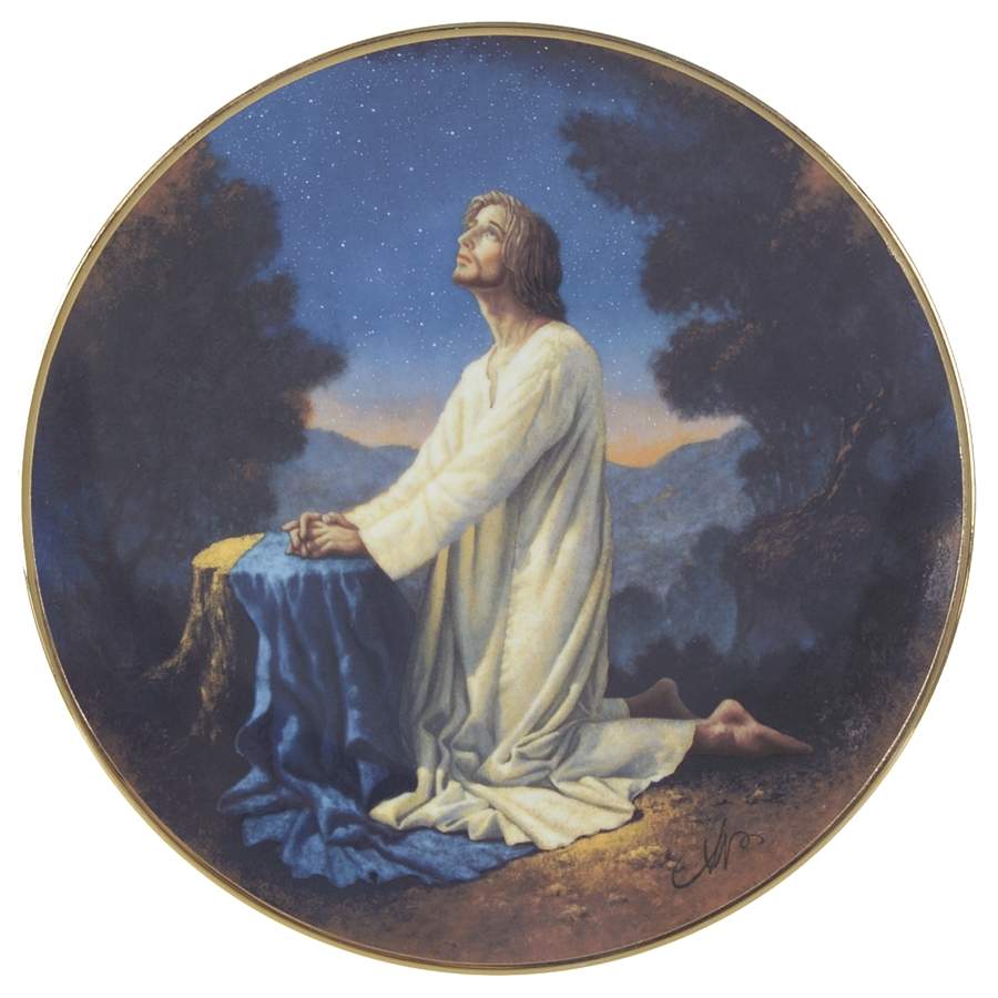 The Life of Chris Agony In The Garden - No Box by Franklin Mint-1