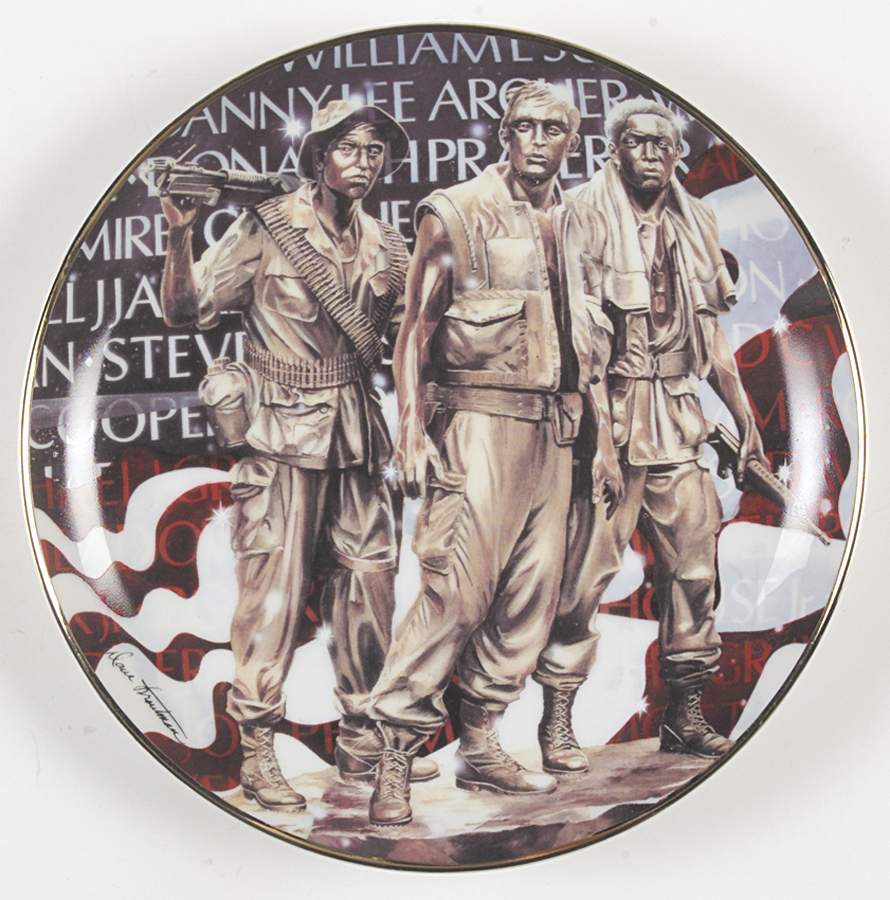 Vietnam Veterans Memorial Vietnam Veterans Memorial - No Box by Franklin Mint-1