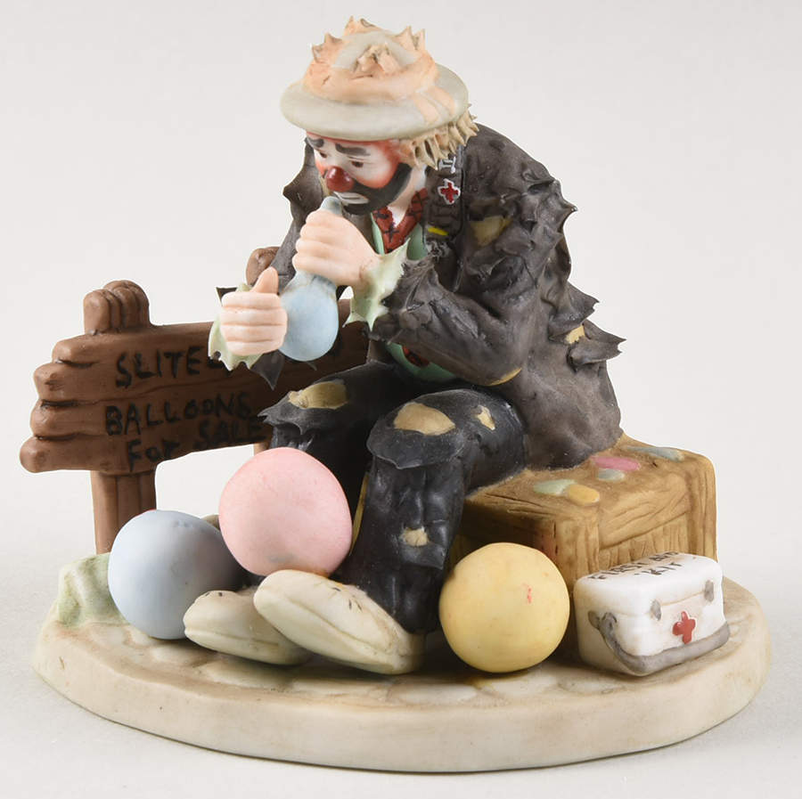 Emmett Kelly Jr Miniature Balloons For Sale - Boxed by Flambro-1