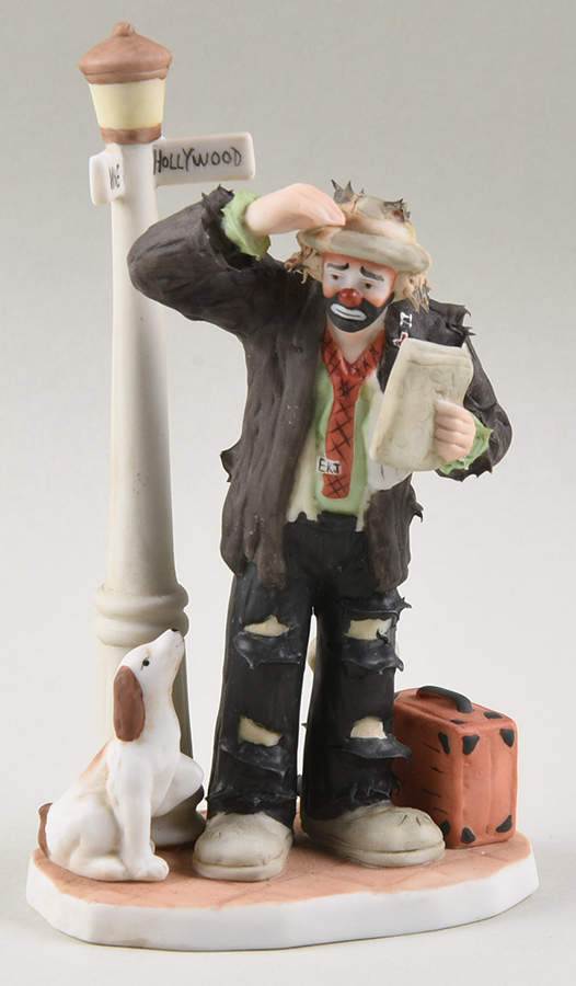 Emmett Kelly Jr Miniature Convention Bound - No Box by Flambro-1