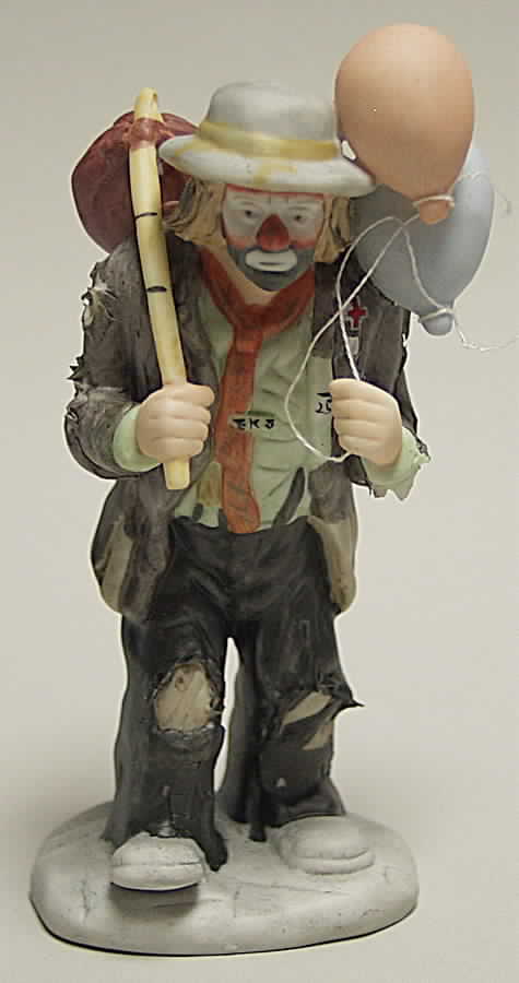 Emmett Kelly Jr Miniature Balloons For Sale - Boxed by Flambro-1