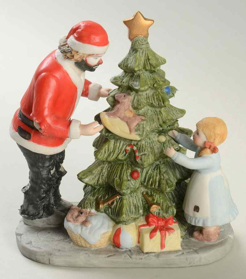 Emmett Kelly Jr Miniature Spirit Of Christmas Iii - No Box by Flambro-1