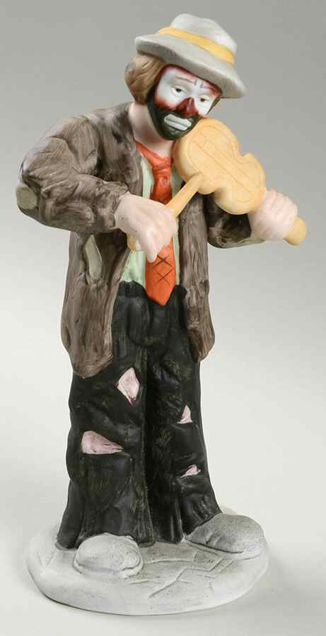Emmett Kelly Jr Miniature No Strings Attached - Boxed by Flambro-1