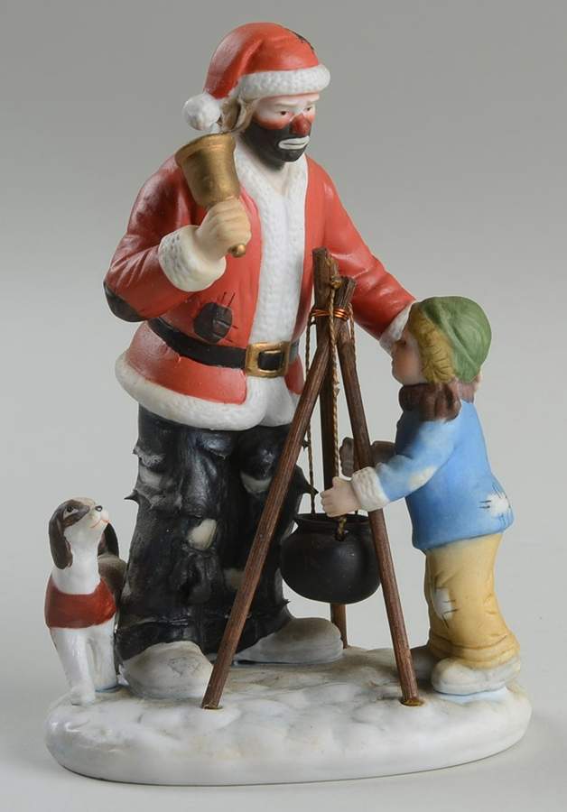Emmett Kelly Jr Miniature Spirit Of Christmas - Boxed by Flambro-1