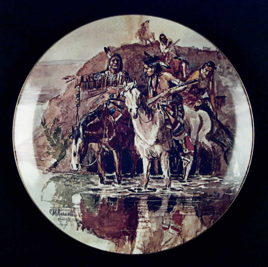 Charles Russell Western Series Scouting The Camp - No Box by Franciscan-1