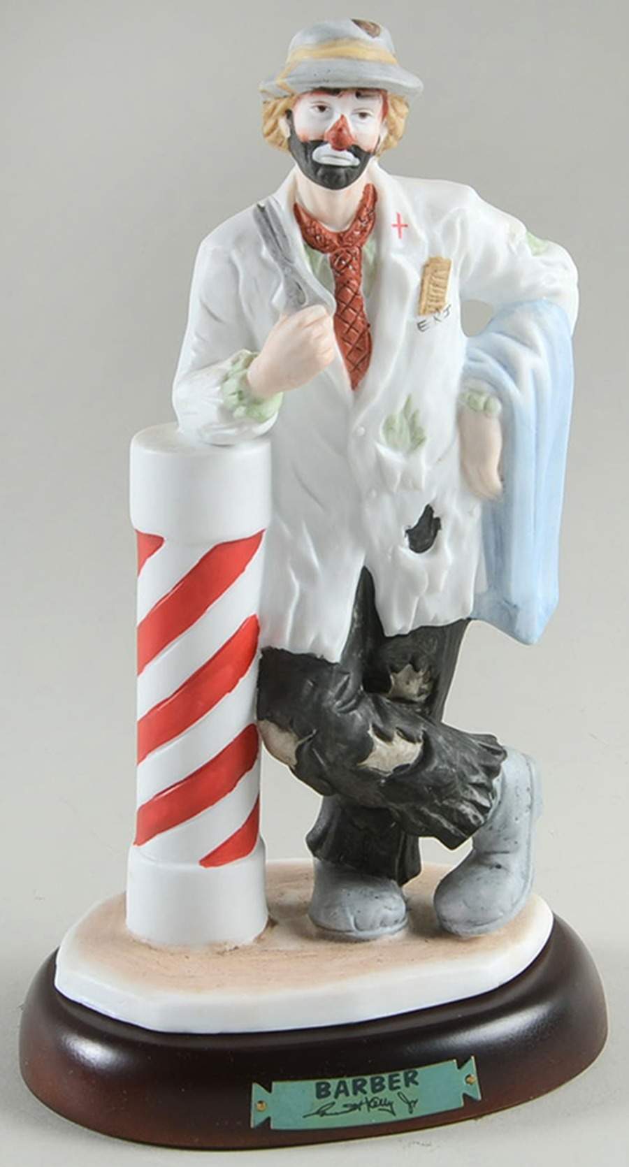 Emmett Kelly Jr-Professionals Barber - Boxed by Flambro-1