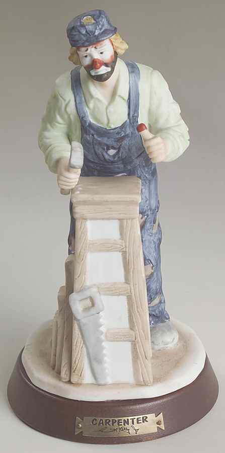 Emmett Kelly Jr-Professionals Carpenter - Boxed by Flambro-1