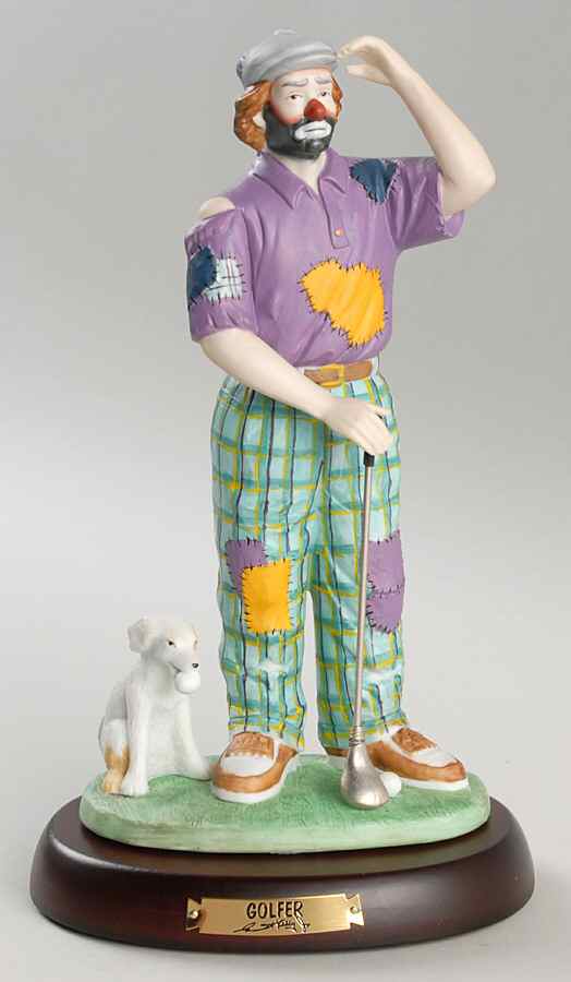 Emmett Kelly Jr-Professionals Golfer - Boxed by Flambro-1