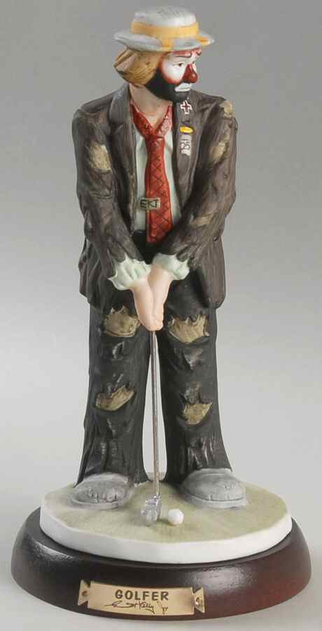 Emmett Kelly Jr-Professionals Golfer - Boxed by Flambro-1