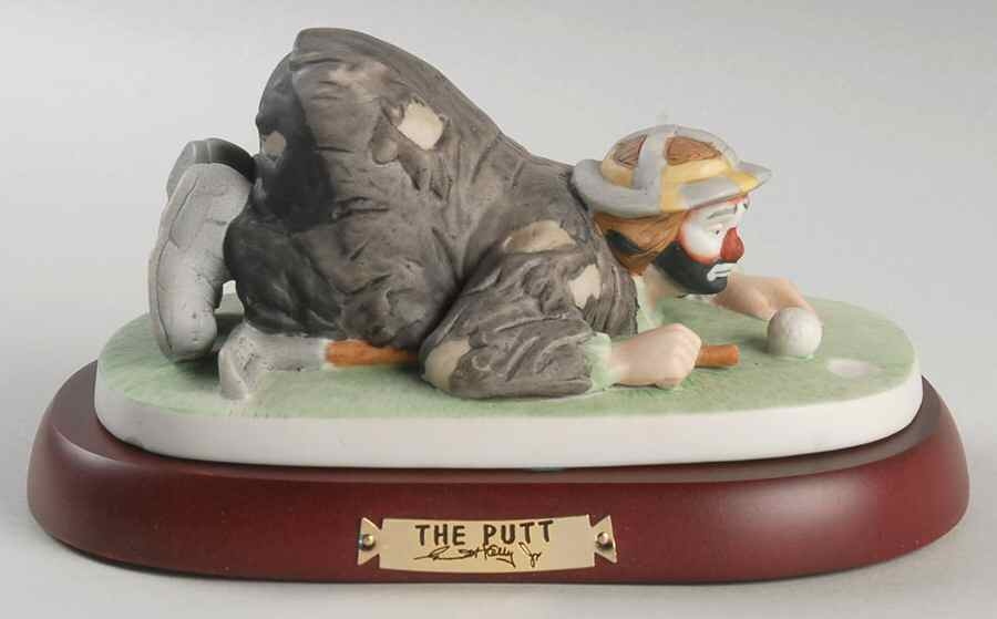 Emmett Kelly Jr-Professionals The Putt - Boxed by Flambro-1