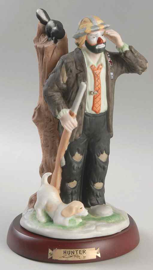 Emmett Kelly Jr-Professionals Hunter - No Box by Flambro-1