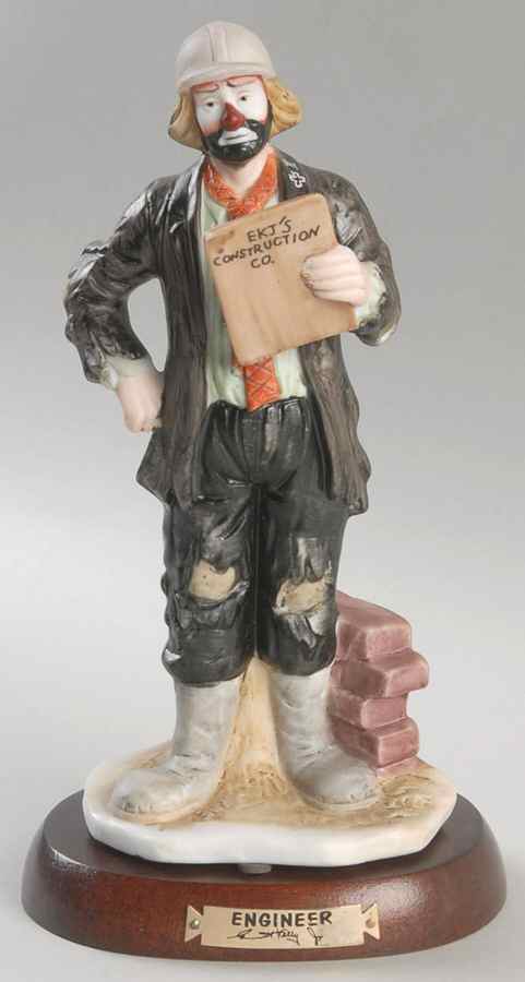 Emmett Kelly Jr-Professionals Engineer - Boxed by Flambro-1