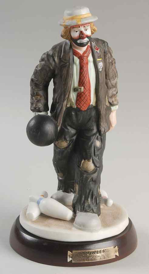 Emmett Kelly Jr-Professionals Bowler - No Box by Flambro-1