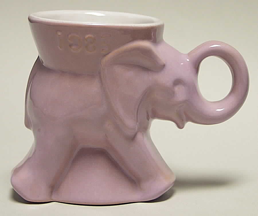 Political Mugs Republican-Gop 1983 Gop - No Box by Frankoma-1