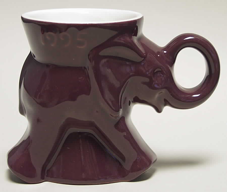Political Mugs Republican-Gop 1995 Gop - No Box by Frankoma-1