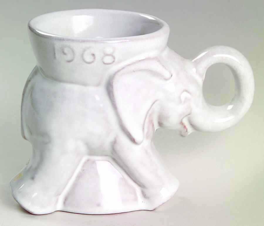 Political Mugs Republican-Gop 1968 Gop - No Box by Frankoma-1